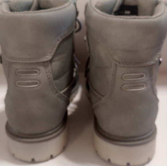 Lugz Mantle Hi Gray Combat Style Boots SZ 8 - Picture 5 of 10